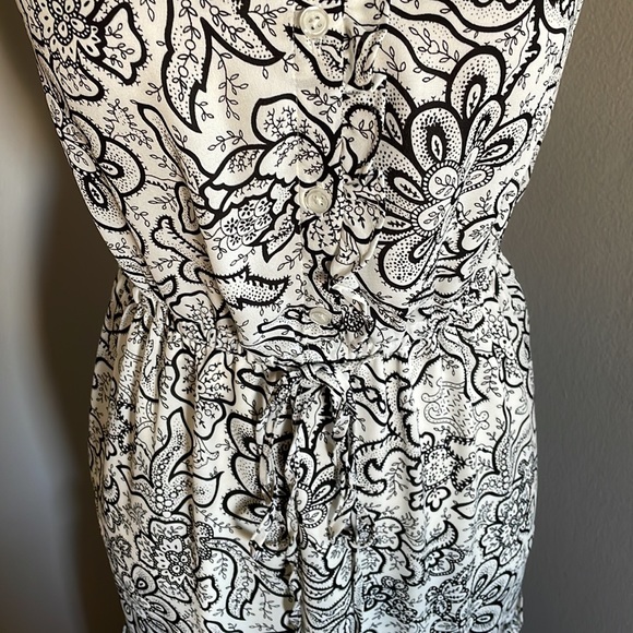 Who What Wear floral black white dress - Picture 5 of 11